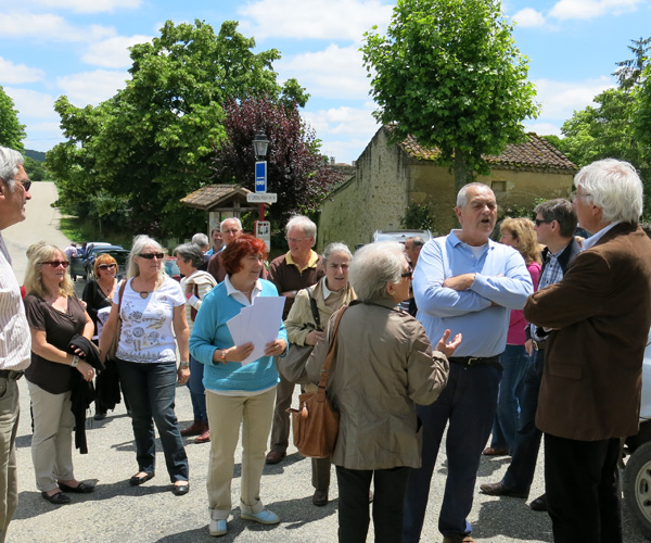 Départ de Saint-Orens sous la direction de  Madame Capdeville