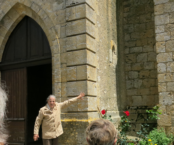 L'église de Saint-Orens, Marie-Thérèse Castay à la barre !