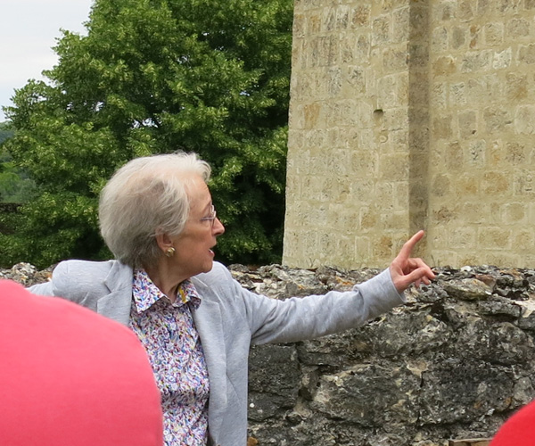 Vopillon, avec Geneviève Préchac pour guide